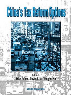 cover image of China's Tax Reform Options